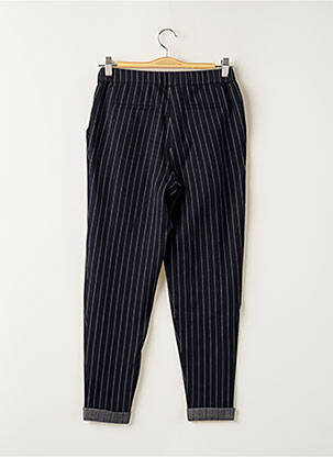 Pantalon chino tissage popeline taille normale bleu EDC femme