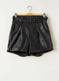 Short taille normale taille normale noir MADE IN ITALY femme