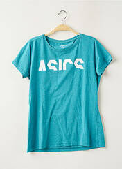 T-shirt bleu ASICS pour femme seconde vue