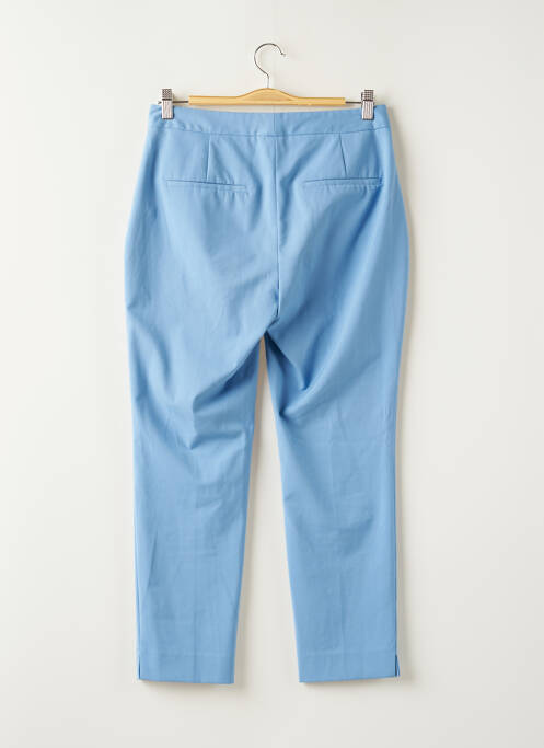 Pantalon chino tissage popeline bleu ZARA femme