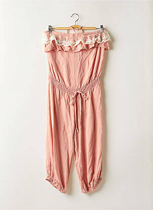 Combi-pantalon fines bretelles fines bretelles rose GOLDEN DAYS femme