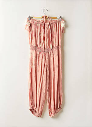 Combi-pantalon fines bretelles fines bretelles rose GOLDEN DAYS femme