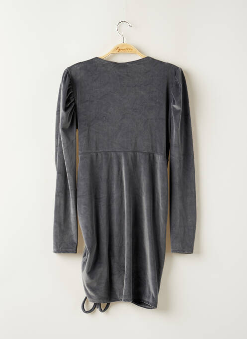 Robe courte gris JUST ME pour femme