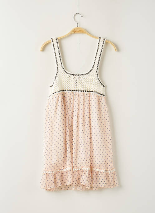 Robe de plage rose GOLDEN DAYS pour femme