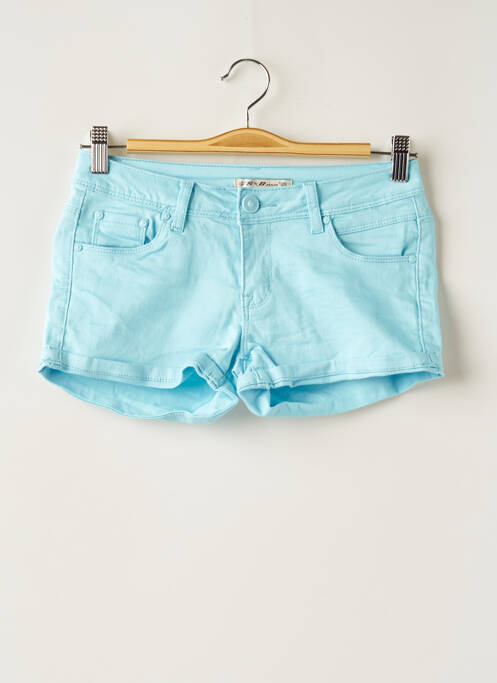 Short bleu S D JEANS pour femme