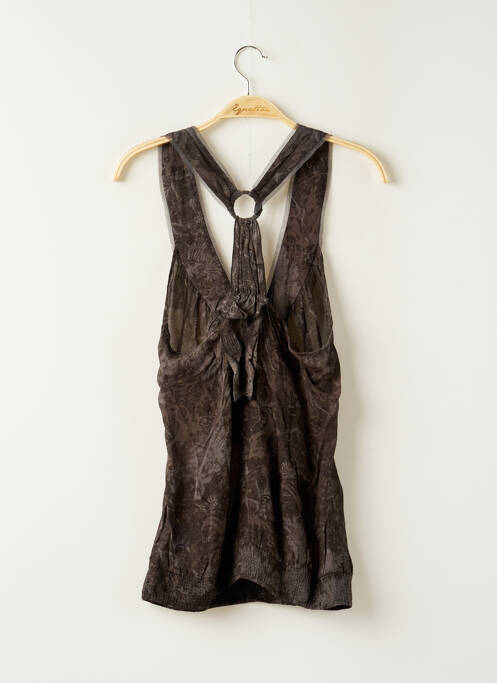 Top gris NÜ pour femme