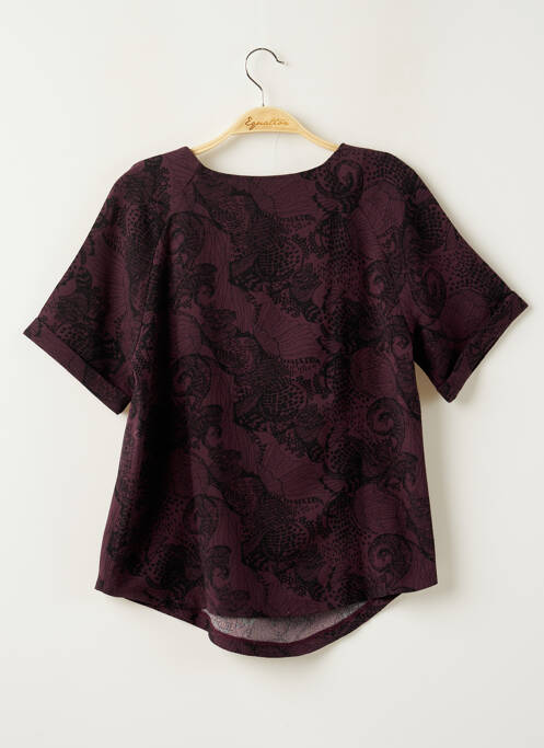 Top violet ICHI pour femme