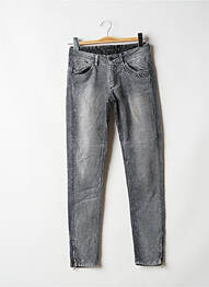 Pantalon slim skinny taille normale gris BERENICE femme