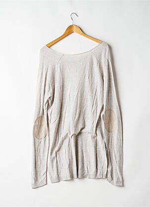 Tunique manches longues col v gris MAISON SCOTCH femme