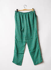 Pantalon droit vert NICE THINGS pour femme seconde vue