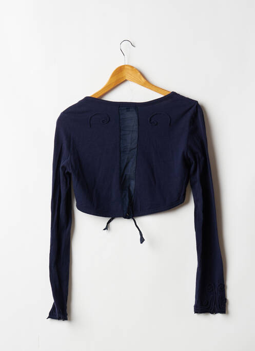 Boléro bleu ELIANE ET LENA pour femme