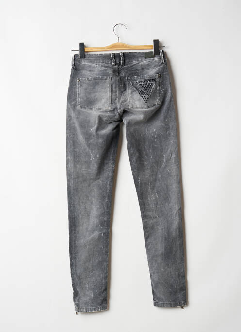 Pantalon slim gris BERENICE pour femme