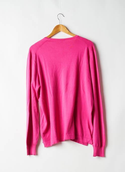 Pull col v manches longues rose VILEBREQUIN homme
