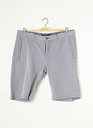 Bermuda coupe droite taille normale bleu TEDDY SMITH homme