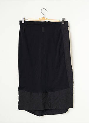 Jupe mi-longue coupe droite noir MCP femme