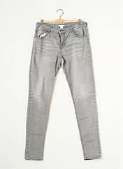 Jeans coupe slim gris H&M pour femme seconde vue