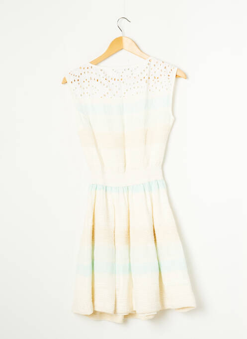 Robe mi-longue beige VOODOO pour femme