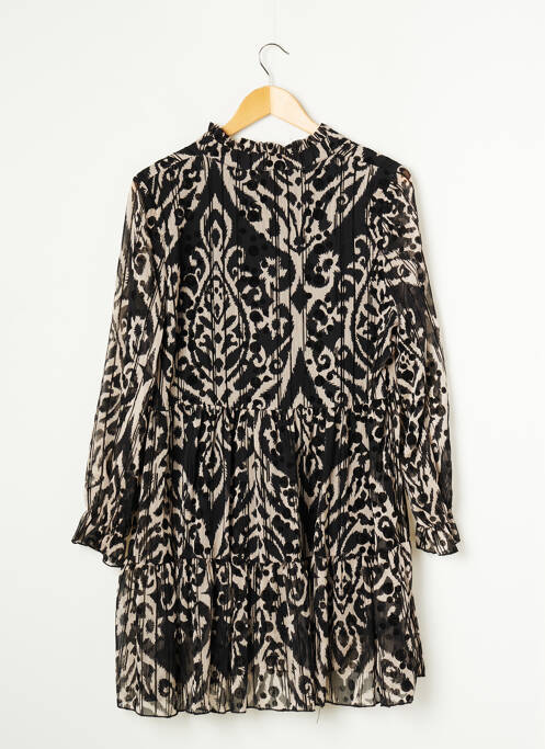 Robe mi-longue noir ARCHIE LOVE pour femme