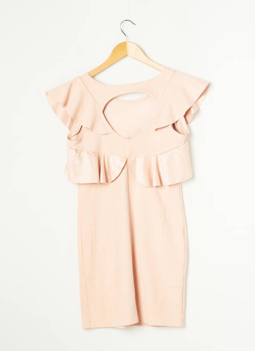 Robe mi-longue rose SHOW GIRLS pour femme