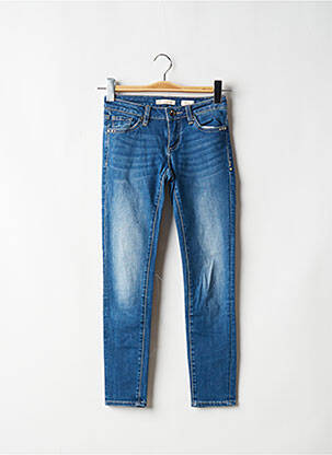 Jeans coupe slim slim taille normale bleu FRACOMINA femme