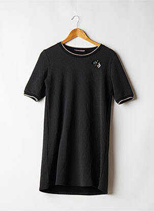 Robe mi-longue manches courtes manches courtes gris QUINZE HEURES TRENTE femme