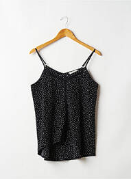 Top imprimé fantaisie sans manche noir MOLLY BRACKEN femme