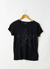 T-shirt noir LE TEMPS DES CERISES pour fille seconde vue