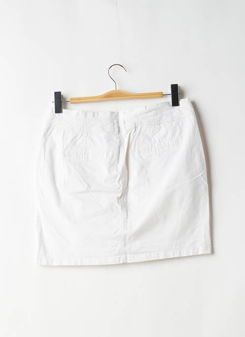 Jupe courte poches blanc CAMAIEU femme