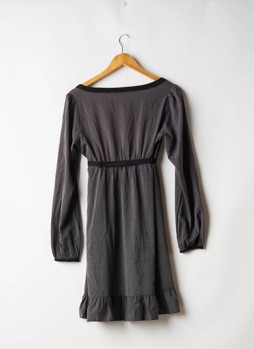 Robe mi-longue noir DDP pour femme