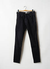 Jeans coupe slim noir PULL & BEAR pour femme seconde vue
