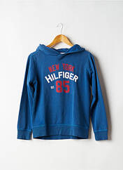 Sweat-shirt à capuche bleu TOMMY HILFIGER pour garçon seconde vue