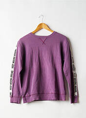 Sweat-shirt violet ZARA pour fille seconde vue