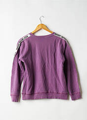 Sweat-shirt violet ZARA pour fille seconde vue