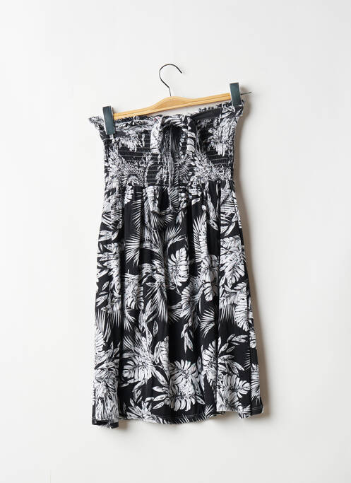 Jupe mi-longue noir CAMAIEU pour femme