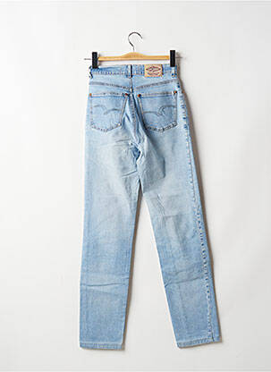 Jean coupe mom effet usé délavé taille haute bleu LEE COOPER femme