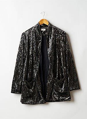 Blazer col châle gris MOLLY BRACKEN femme