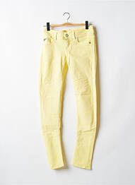 Jeans coupe slim taille basse taille basse jaune G STAR femme