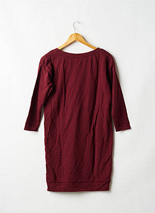 Robe mi-longue manches longues manches longues rouge ESPRIT femme