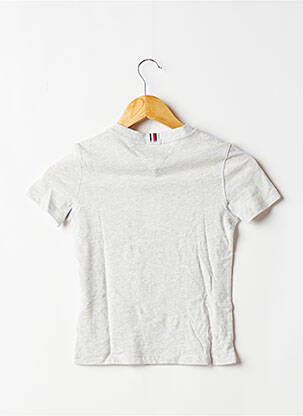 T-shirt coupe droite manches courtes gris TOMMY HILFIGER garcon