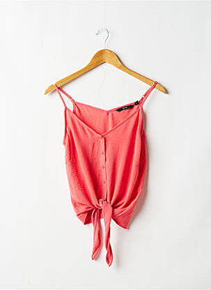 Top manches bretelles ajustables fines bretelles rose VERO MODA femme
