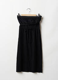 Robe courte sans manche sans manche noir NEW LOOK femme