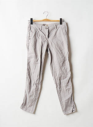 Pantalon chino gris PAKO LITTO pour femme