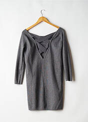 Robe pull gris ANDY & LUCY pour femme seconde vue