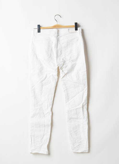 Jeans skinny blanc ZARA pour femme