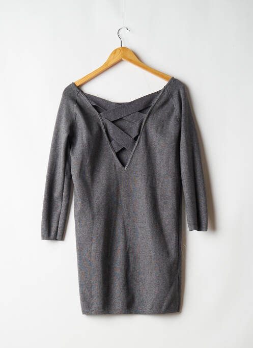 Robe pull gris ANDY & LUCY pour femme