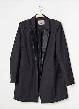 Manteau long coupe cintrée sans capuche gris VERO MODA femme