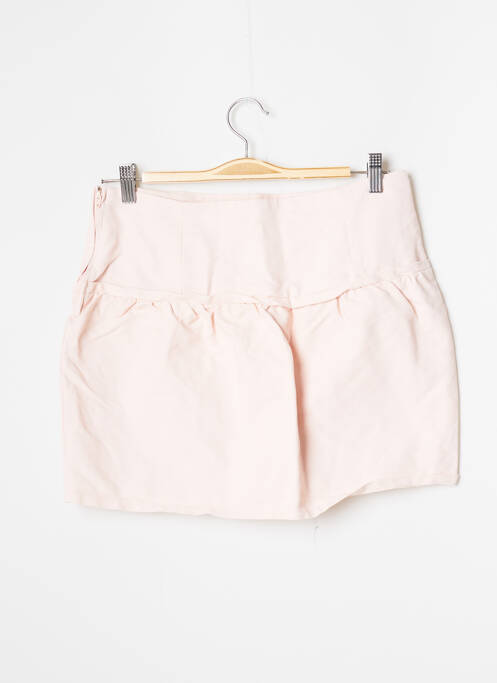 Jupe courte rose NAF NAF femme