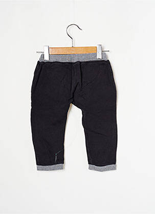 Jogging  taille élastique noir MINIMAN garçon