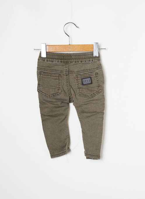 Pantalon slim vert IKKS pour garçon