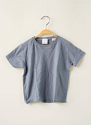 T-shirt stretch manches courtes gris ZARA garcon